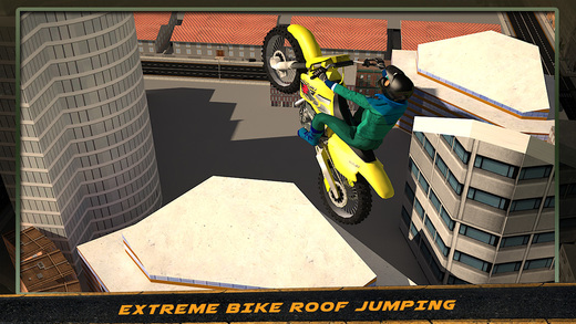 【免費遊戲App】Crazy Motorcycle Roof Jumping 3D – Ride the motorbike to perform extreme stunts-APP點子