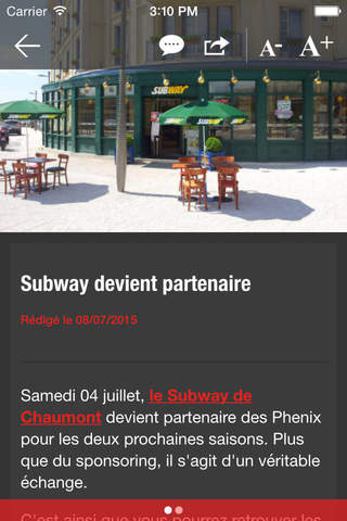 Phenix de Chaumont screenshot 2