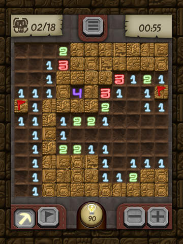 【免費遊戲App】Temple Minesweeper - El Dorado Adventure with Mine Sweeper Gameplay-APP點子