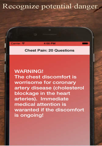 20 Questions: Chest Pain screenshot 4
