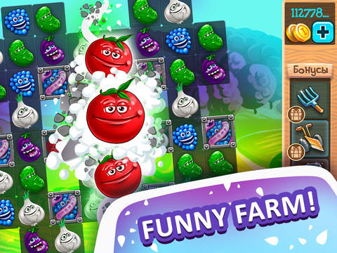 免費下載遊戲APP|Funny Farm match-3 app開箱文|APP開箱王