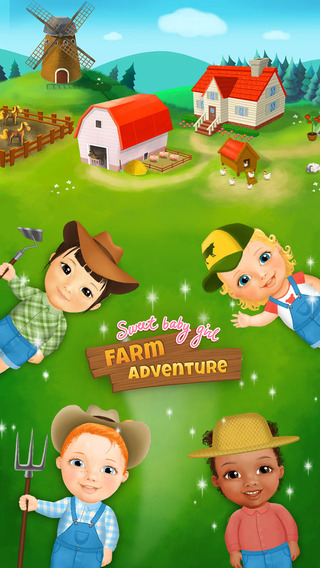 【免費遊戲App】Sweet Baby Girl Farm Adventure - Kids Game-APP點子