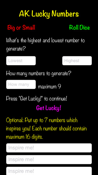AK Lucky Numbers - US Version