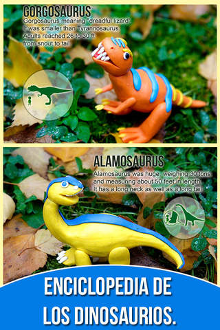 Plasticine. Creative craft dinosaurs from modelling clay. screenshot 2
