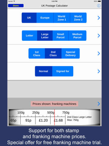 【免費商業App】UK Postage Calculator - Ideal for eBay, Royal Mail, Gumtree delivery rates-APP點子