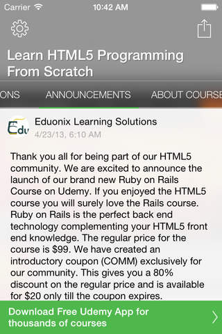 HTML5 Tutorial: Learn HTML5 Easily screenshot 2
