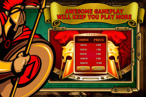 A 21 Spartan Blackjack Casino Revenge Pro screenshot 3