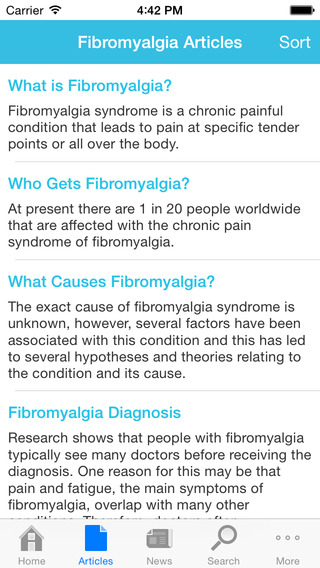 【免費醫療App】Fibromyalgia by AZoMedical-APP點子