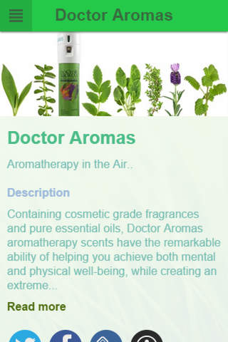 Doctor Aromas screenshot 2