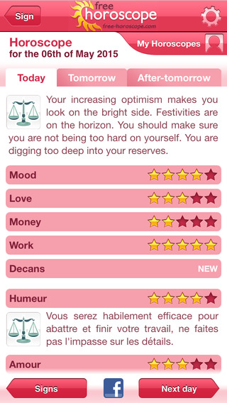 免費下載生活APP|Free Horoscope : your daily personal horoscope for iPhone and iPad app開箱文|APP開箱王