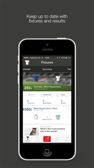 Milton Keynes Dons FC Fan App