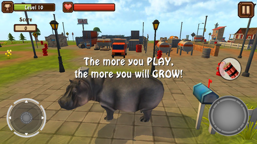 【免費遊戲App】Hippo Simulator-APP點子