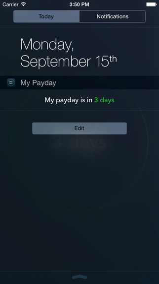 【免費工具App】Next Payday Countdown-APP點子