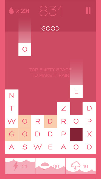 【免費遊戲App】Rainy Word-APP點子