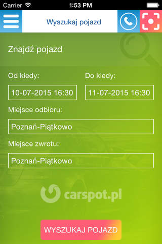 Carspot.pl screenshot 2