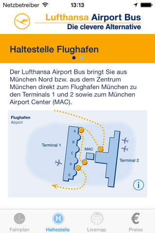 AirportBus München MUC screenshot 3