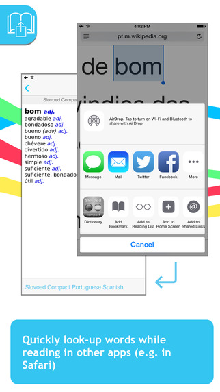 【免費書籍App】Spanish <-> Portuguese Slovoed Compact talking dictionary-APP點子