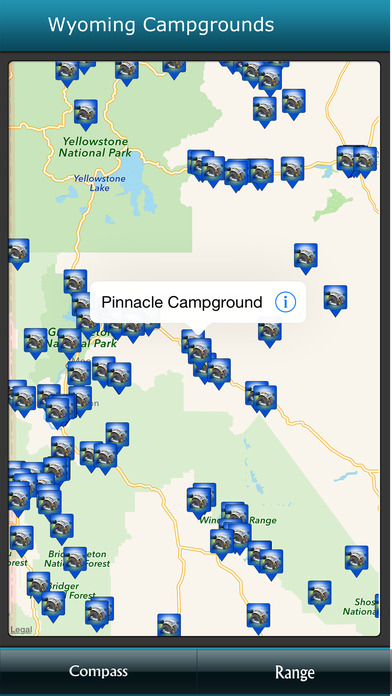 Wyoming Campgrounds screenshot 2