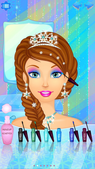 【免費遊戲App】Arctic Snow Queen Salon - Frosted Princess Makeover Game-APP點子