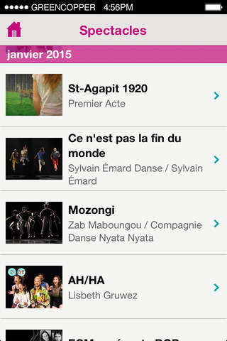 Québec Danse Mobile screenshot 3