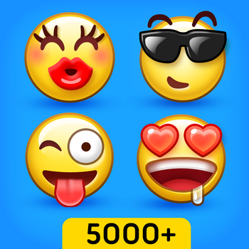 5000+ Emoji New - 3D Animated Emoticons 社交 App LOGO-APP開箱王
