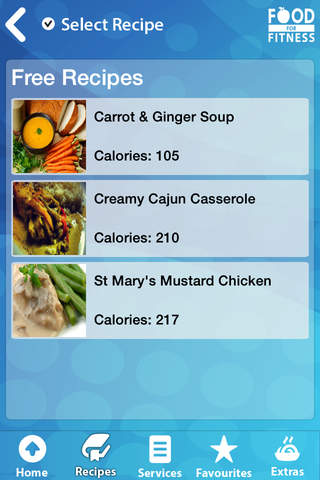 Food For Fitness screenshot 2
