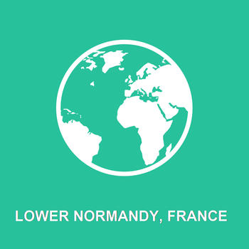 Lower Normandy, France Offline Map : For Travel 交通運輸 App LOGO-APP開箱王