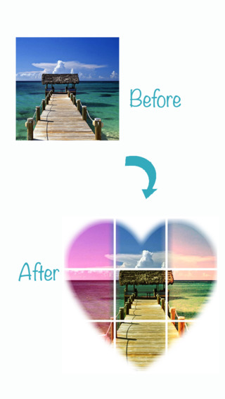 InstaMagiCut Free - Cute photo frame with real time filter for Instagram