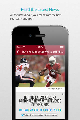 Arizona Football Alarm screenshot 3