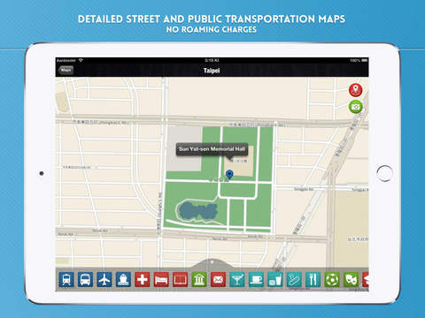 【免費旅遊App】Taipei Travel Guide with Offline City Street Maps-APP點子