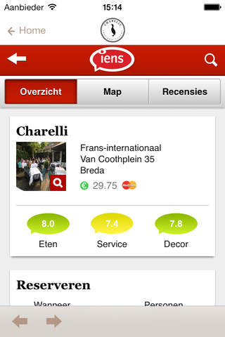Restaurant Charelli screenshot 3