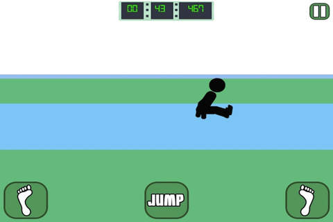 Amazing Stick-Man Jump - Click For Jumping Like A Doddle Ninja Thief PRO screenshot 3