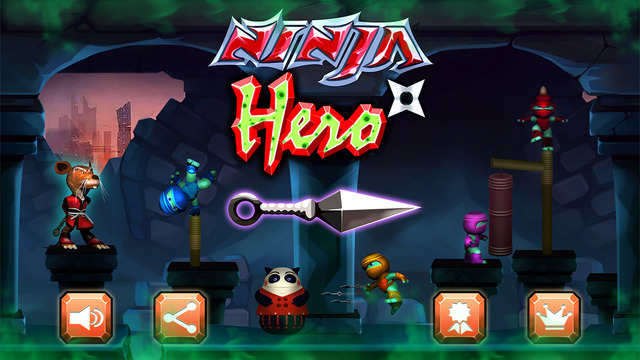 Ninja Hero - the most EXCITING NINJA RUNNER game