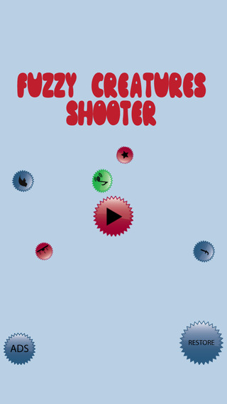 【免費遊戲App】Fuzzy Creatures Shooter-APP點子