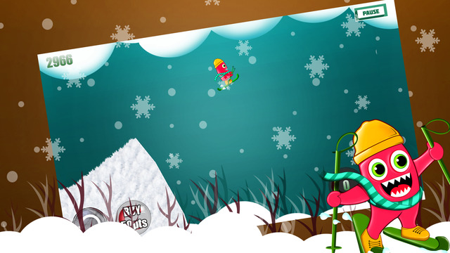 Monster Ski : The Winter Skiing Forest Creature - Free
