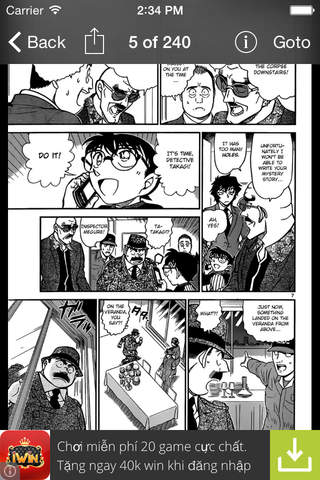 Manga Case Closed (Full, HQ) screenshot 3