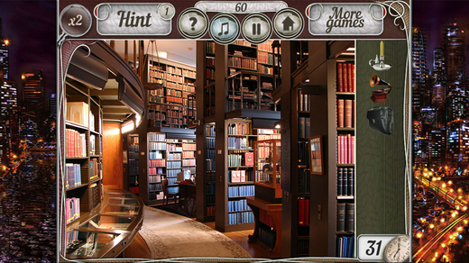 【免費遊戲App】Hidden Objects : Detective Novels-APP點子