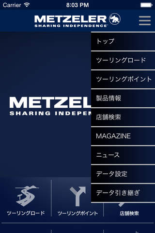 METZELER screenshot 2