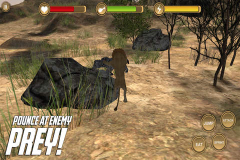 Lion Simulator - HD screenshot 3