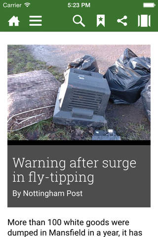Nottingham Post Evening Edition screenshot 2