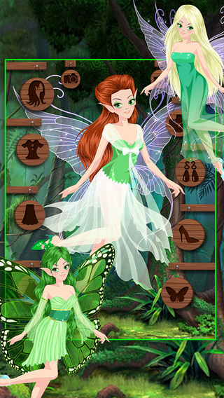 【免費遊戲App】Green fairy - the forest green fairy dress up free-APP點子