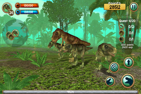 Tyrannosaurus Rex Pro Sim 3D screenshot 2