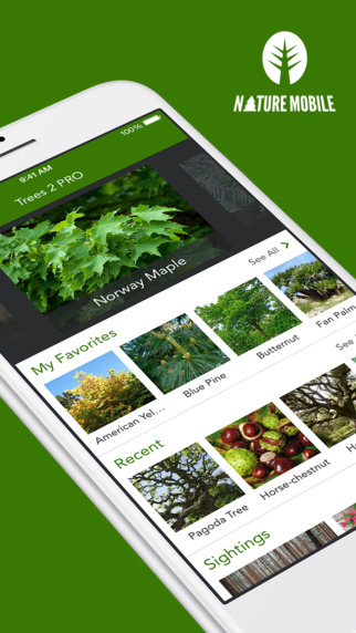 Trees 2 PRO - The Field Guide by NATURE MOBILE