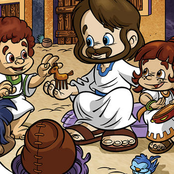 Biblia para Niños: Nuevo Testamento LOGO-APP點子