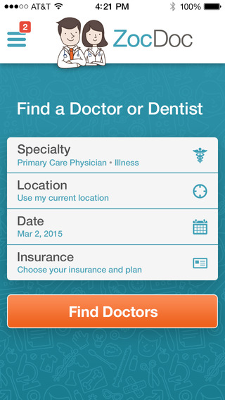 【免費醫療App】ZocDoc - Doctor Appointments Online!-APP點子