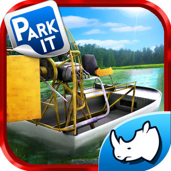 Swamp Boat 3D River Sports Fast Parking Race Game LOGO-APP點子