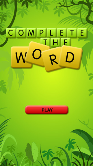 【免費教育App】Complete The Word For Kids (Full Version)-APP點子