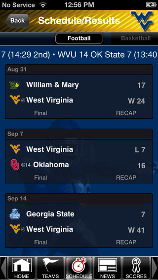 【免費運動App】West Virginia Mountaineers SuperFans-APP點子