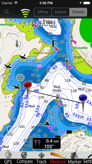 【免費交通運輸App】Hebrides GPS Nautical charts-APP點子