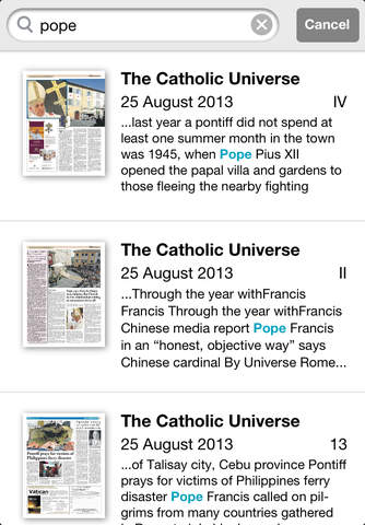 The Catholic Universe screenshot 4